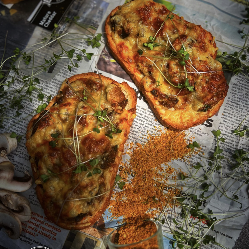 Gunpower Mushroom & Mature Cheddar Toast