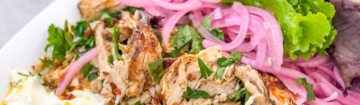 DECONSTRUCTED CHICKEN SHAWARMA