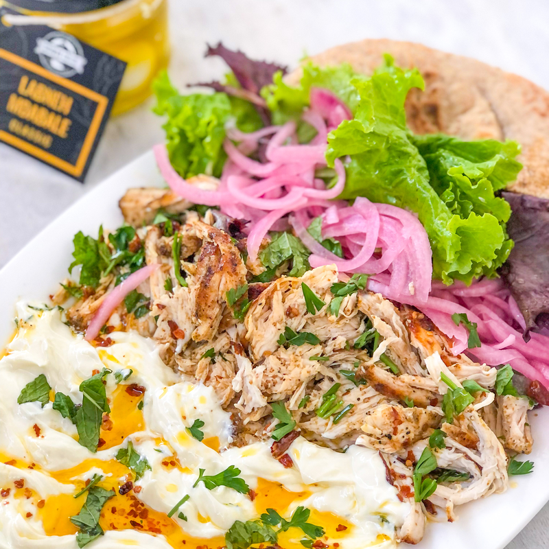 DECONSTRUCTED CHICKEN SHAWARMA
